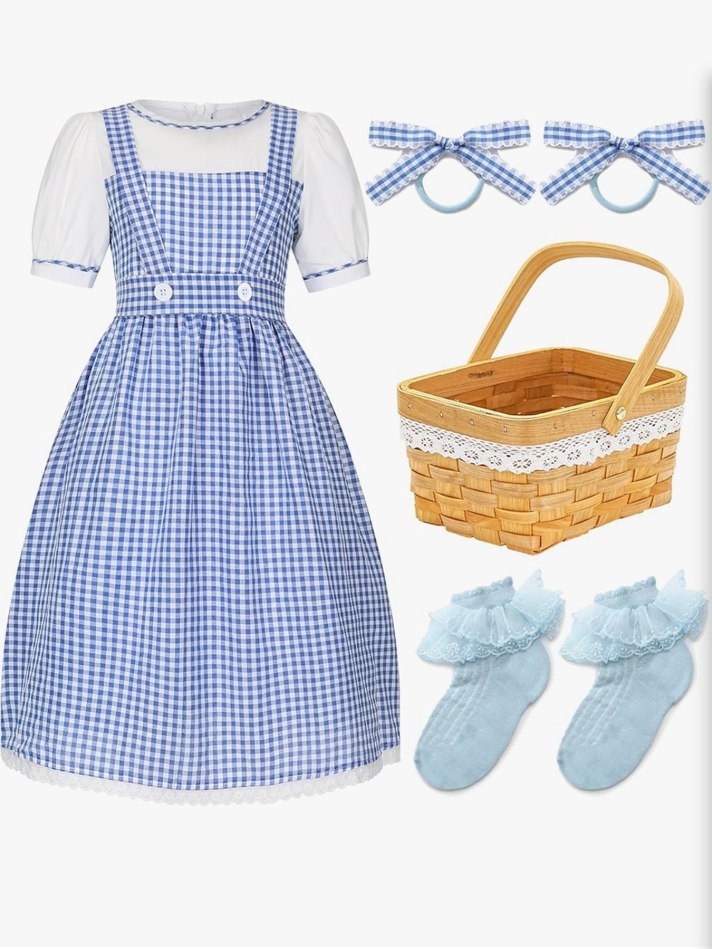Dorothy From The Wizard Of Oz Girls Costume